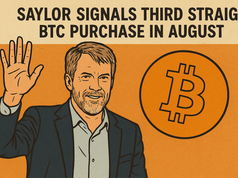 Saylor báo hiệu chiến lược mua Bitcoin lần thứ ba liên tiếp vào tháng 8