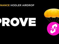 Binance airdrop PROVE cho người giữ BNB theo chương trình HODLer Airdrops