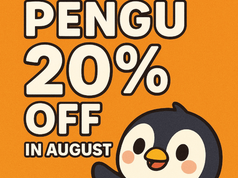 PENGU giảm 20% trong tháng 8 bất chấp sự thành công của game Pudgy Party