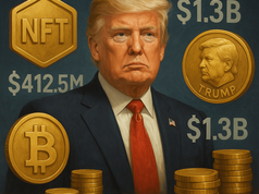 Tổng thống Trump đã kiếm được tới 2,4 tỷ USD từ thị trường crypto