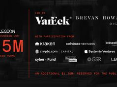 VanEck và Brevan Howard Digital dẫn đầu vòng gọi vốn 5 triệu USD vào startup Legion
