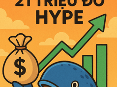 Cá voi mua 21 triệu đô la HYPE thúc đẩy đà tăng lên mức 50 đô la