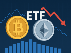 ETF Bitcoin và ETH ghi nhận rút ròng nhẹ sau tuần giao dịch kỷ lục