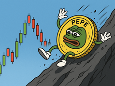 Giá Pepe (PEPE) lao dốc khi cá voi ngừng tích lũy