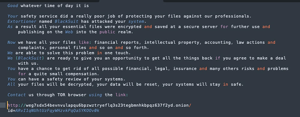 Hoa Kỳ phá hủy các website, tịch thu 1 triệu đô la từ băng nhóm ransomware BlackSuit