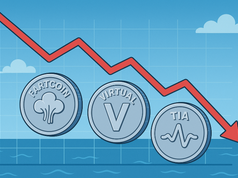 Thị trường tiền điện tử suy yếu: FARTCOIN, VIRTUAL và TIA giảm mạnh giữa làn sóng thanh lý 1 tỷ USD