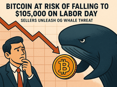 Bitcoin có nguy cơ giảm xuống 105.000 đô la vào Ngày Lao động khi người bán tận dụng mối đe dọa từ cá voi OG