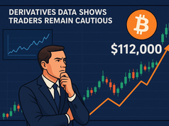 Dữ liệu phái sinh cho thấy các trader vẫn thận trọng dù Bitcoin tăng lên trên 112.000 đô la