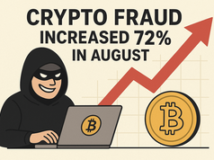 Lừa đảo tiền điện tử tăng 72% trong tháng 8, đánh cắp hơn 12 triệu đô la