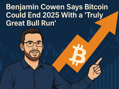 Benjamin Cowen cho biết Bitcoin có khả năng tạo nên một "đợt tăng giá thực sự tuyệt vời" để kết thúc năm 2025
