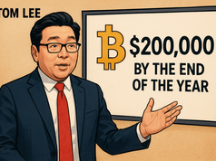 Tom Lee tự tin dự đoán Bitcoin sẽ đạt 200.000 đô la vào cuối năm