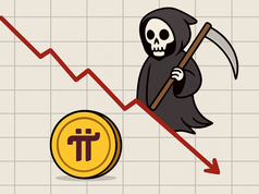 Giá Pi Coin hướng đến đáy mới khi Death Cross đang đến gần