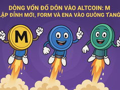 Dòng vốn đổ dồn vào altcoin: 2 token này đang vào guồng tăng tốc khi M lập đỉnh mới