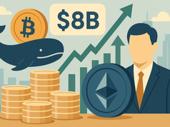Ethereum đón 8 tỷ USD từ cá voi Bitcoin và tổ chức: Tín hiệu cho một đợt tăng giá mới?