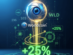 Worldcoin (WLD) tăng 25% nhờ dòng tiền thông minh và trader hợp đồng tương lai